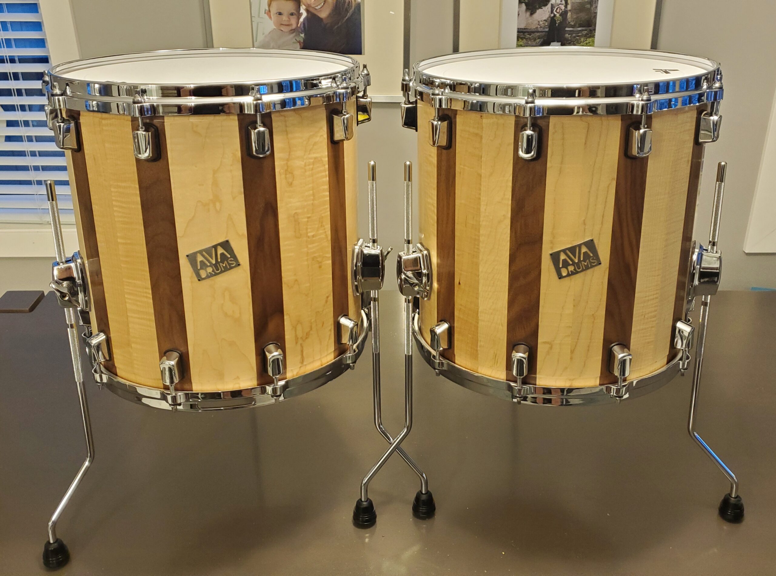 14 X 14 MAPLE / WALNUT