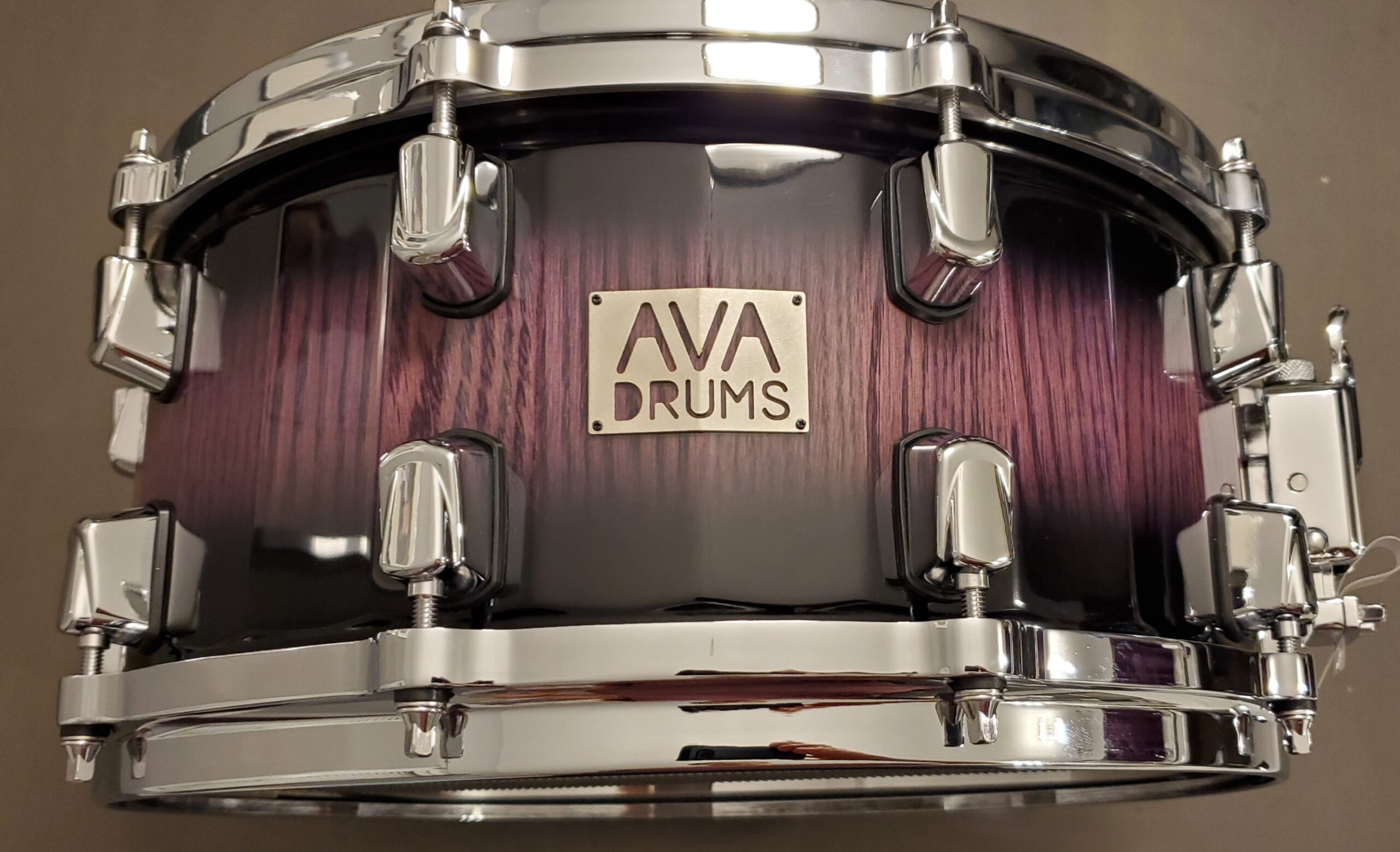 14 x 6.5 RED OAK- BLACK PURPLE FADE