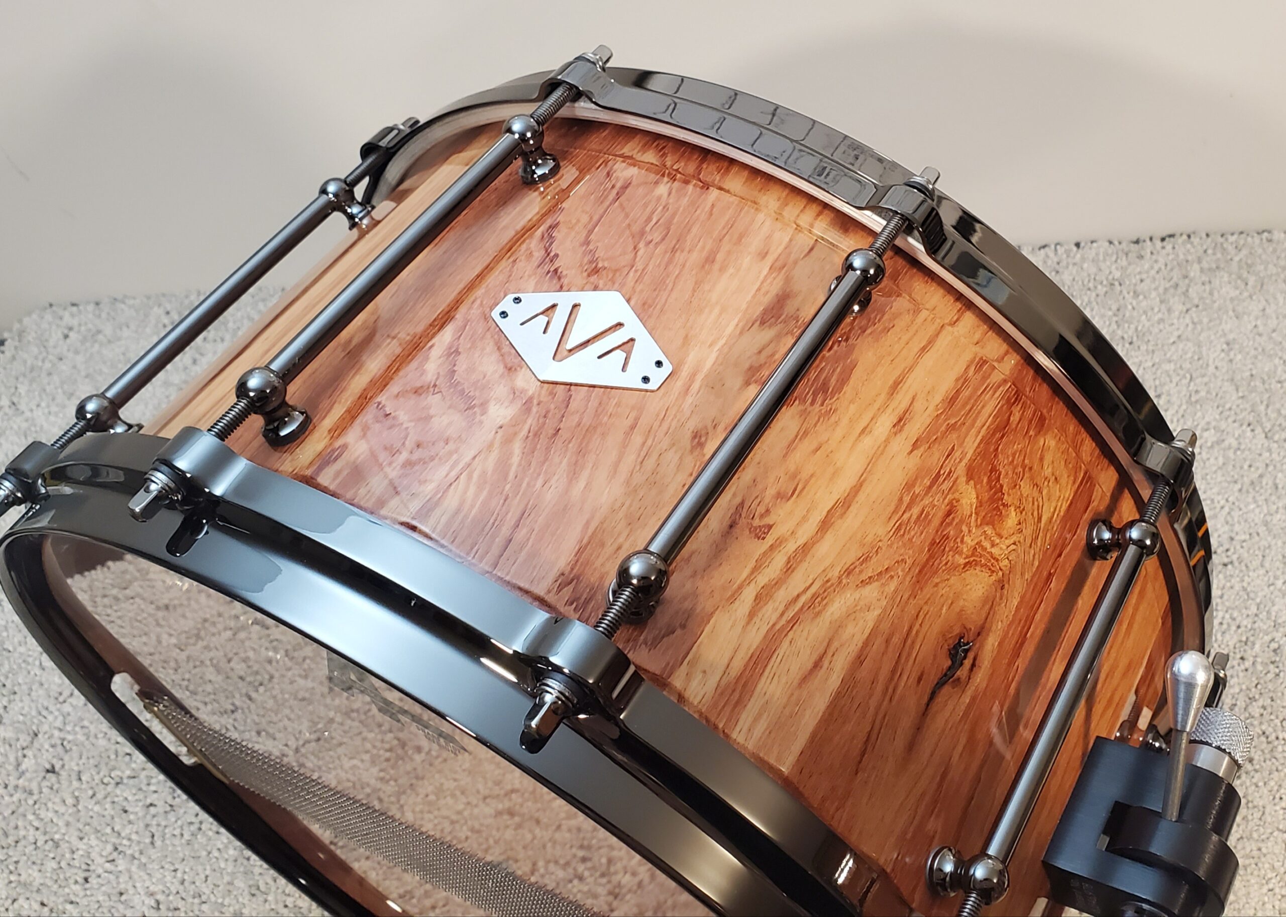 14 X 7.625  BUBINGA    STRAIGHT-STAVE