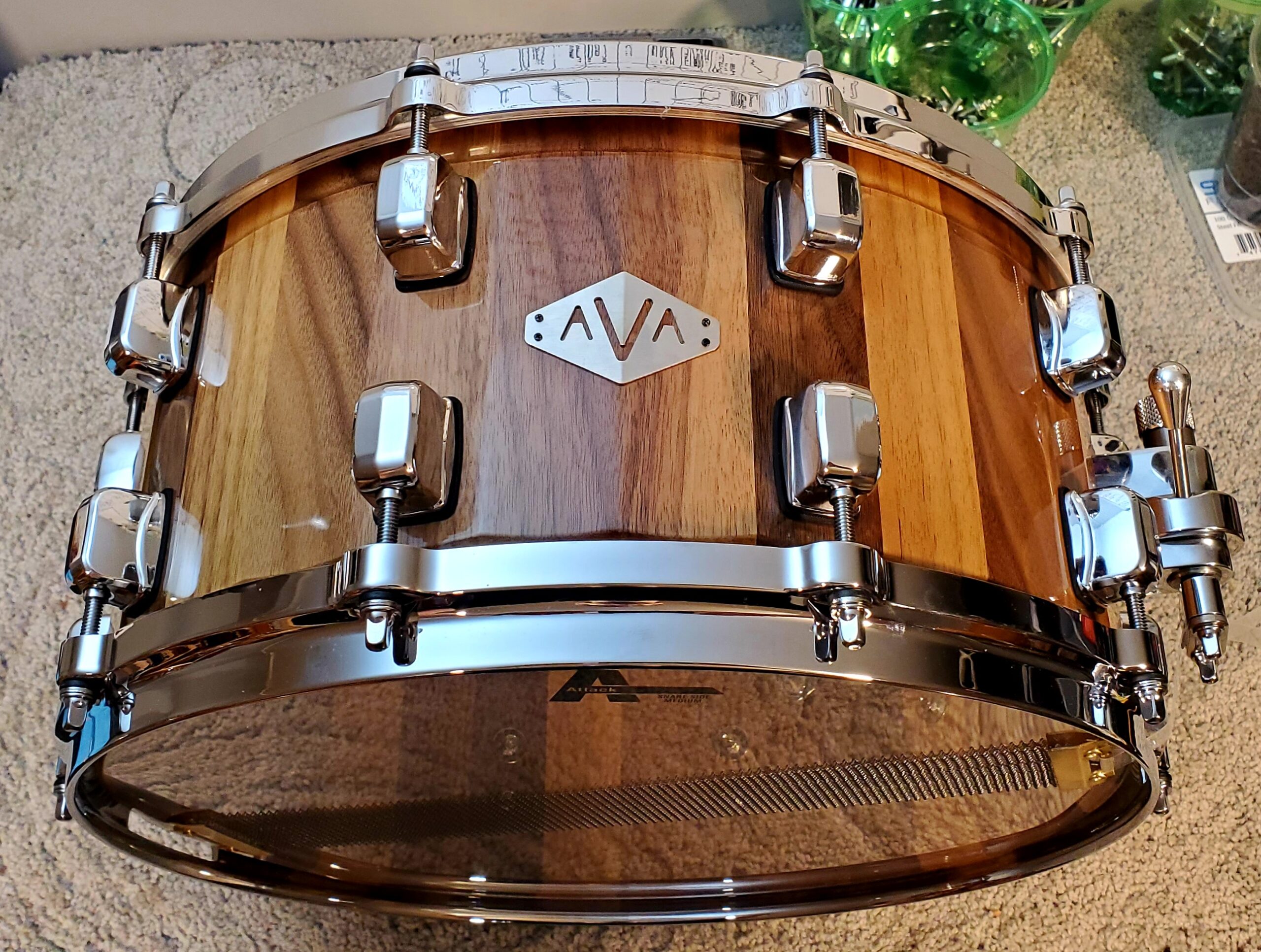 14 X 7 WALNUT    STRAIGHT-STAVE