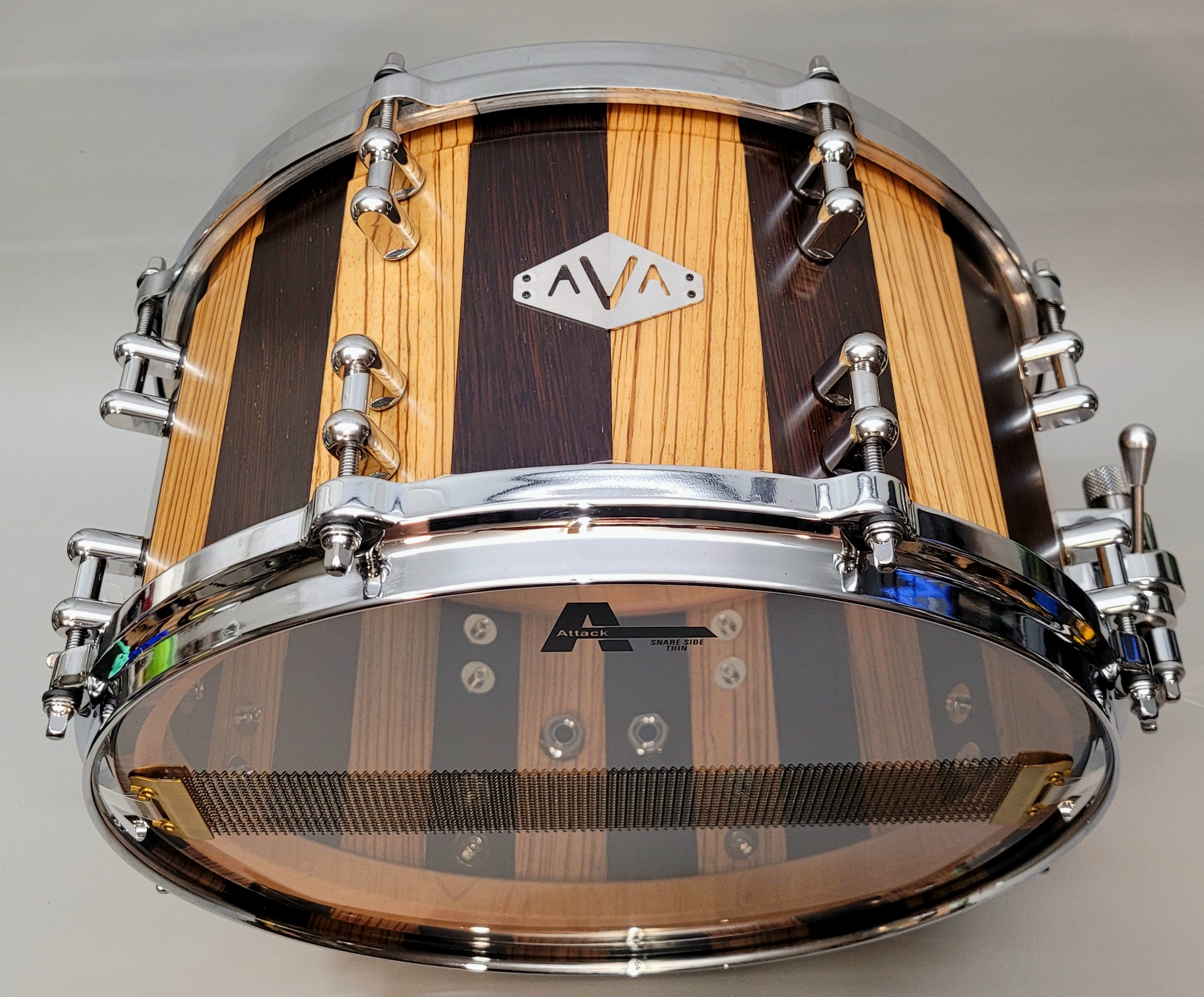13 X 7 ZEBRAWOOD / WENGE    STABLE-STAVE