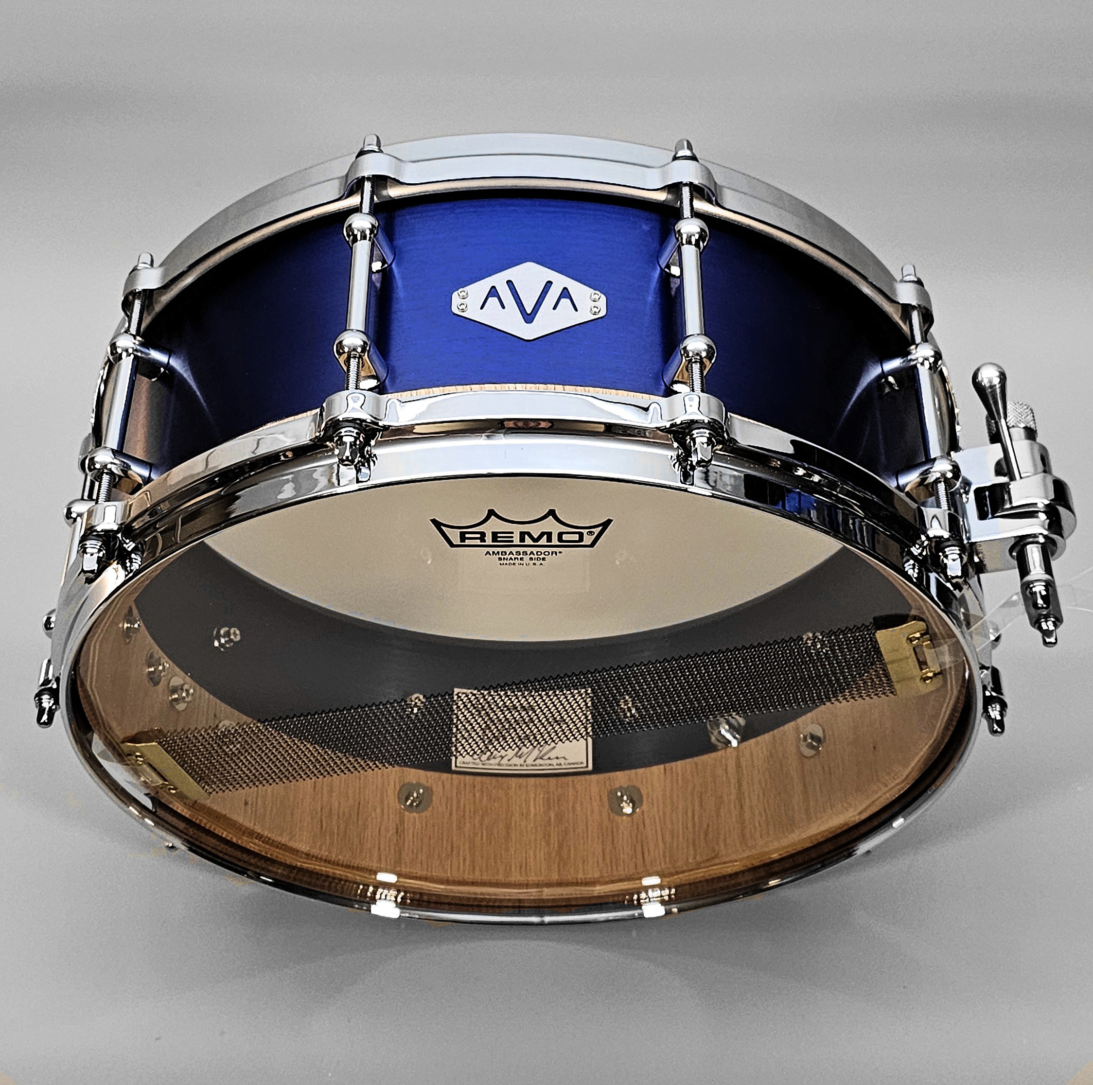 14 X 5.5 BLUE ALU + OAK HYBRID