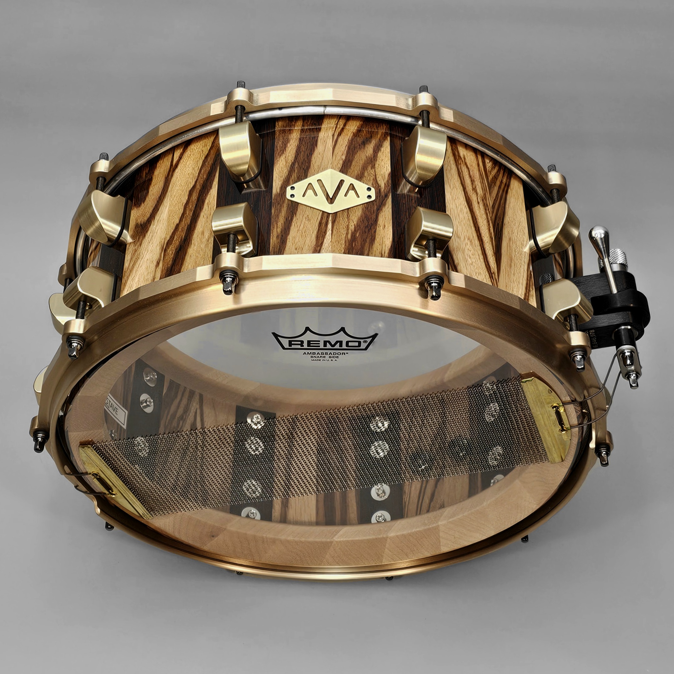 14 X 6.5 ZEBRAWOOD / WENGE SLIM-STAVE