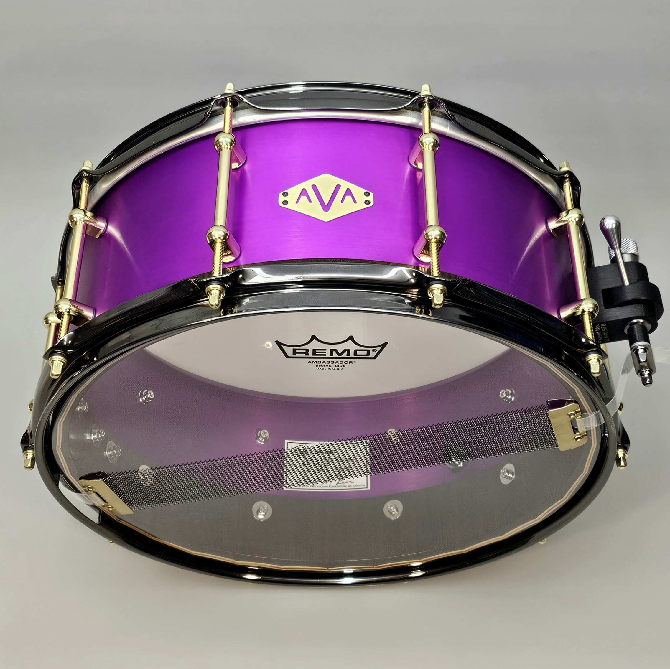 14 X 6.5 PURPLE ALU + WALNUT HYBRID