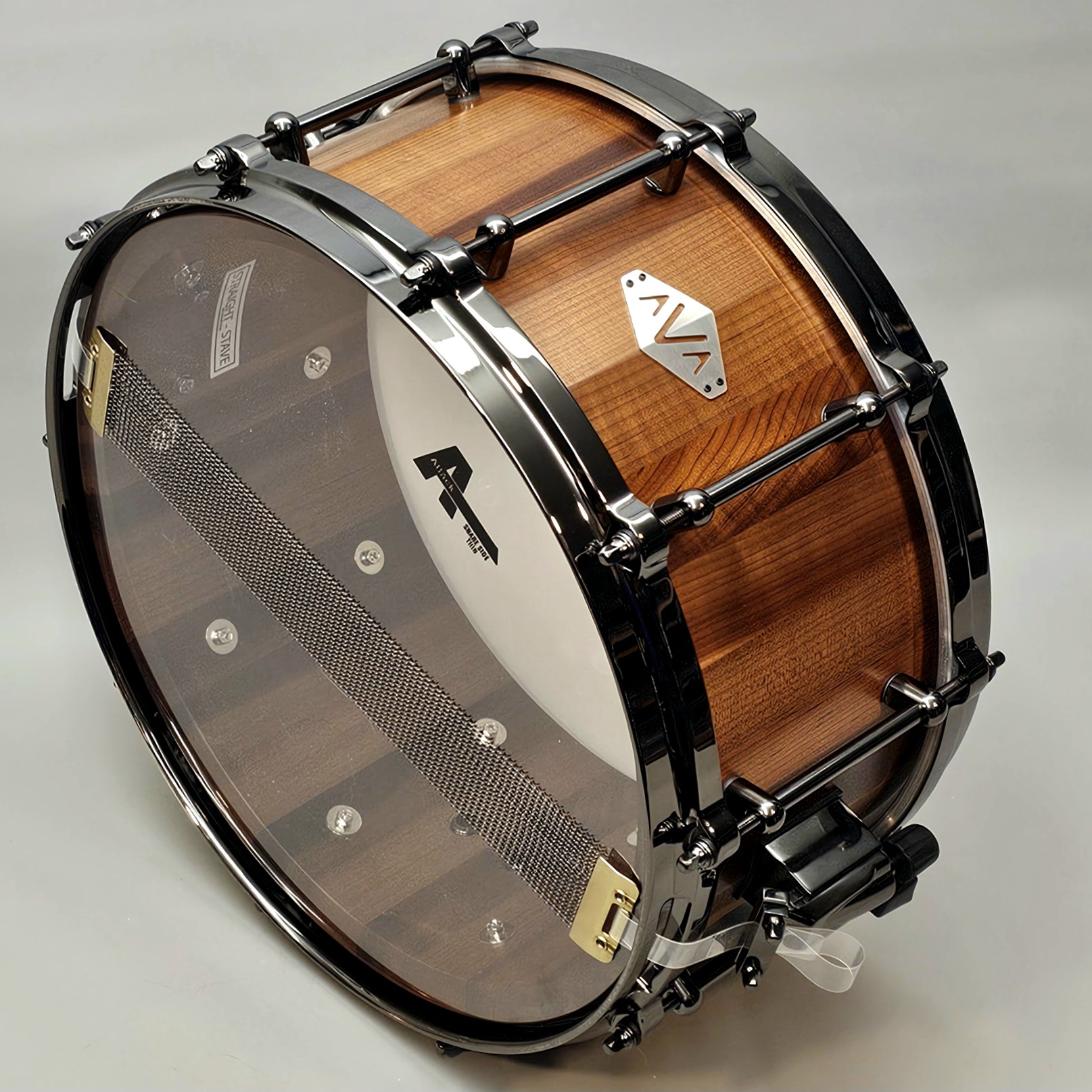 14 X 6.5 MAPLE STRAIGHT-STAVE BLACK