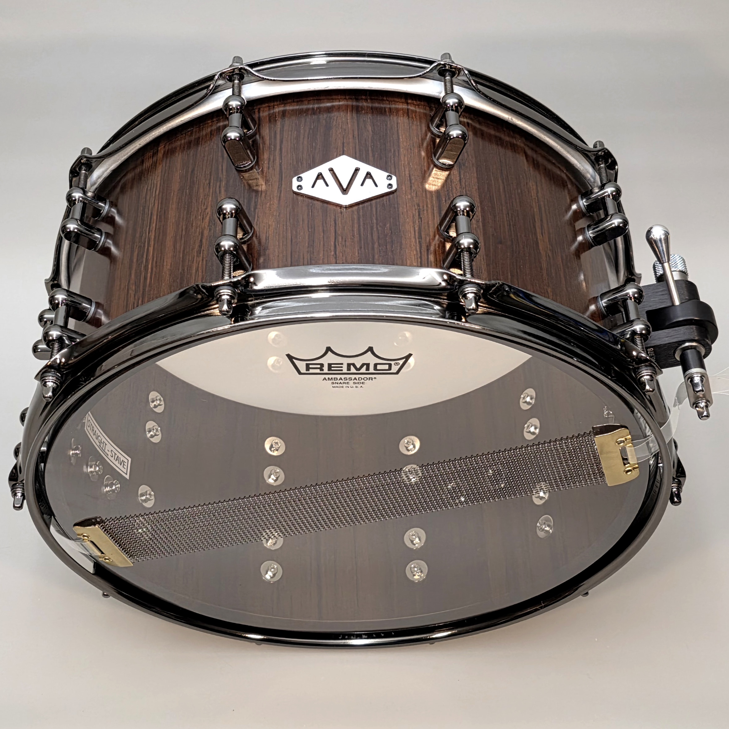 14 x 7 PERUVIAN WALNUT STRAIGHT-STAVE